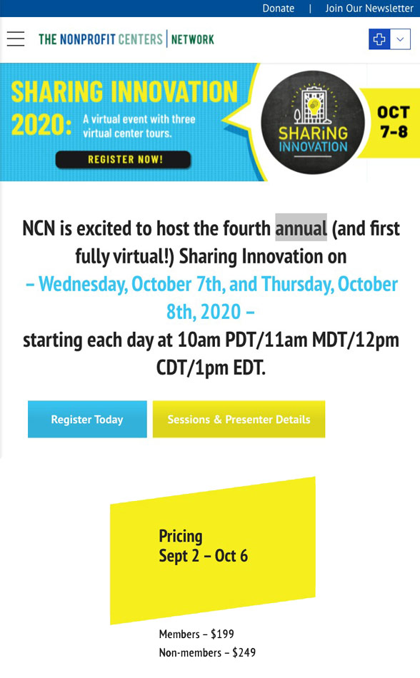 NCN Sharing Innovation feature