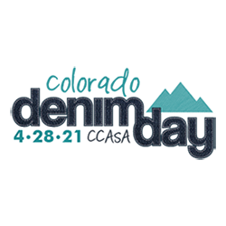 Colorado denim day logo