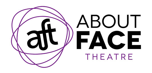 About Face Theatre logo